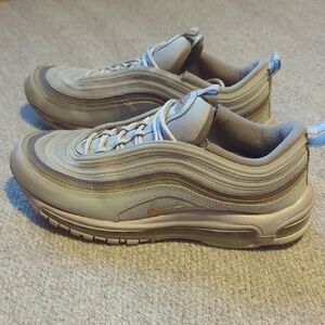 Nike Air Max 97 Bone Beige Size 10.5 Pre-Owned DX3947-200
